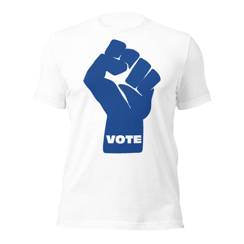 Royal Blue and White Voting Is Power